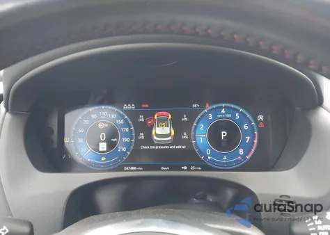 2020 Jaguar F-Pace Svr P550 Awd Automatic из США, поврежденный, VIN SADCZ2EE7LA629941